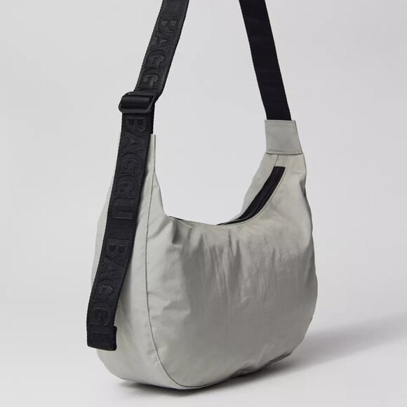 NWT Baggu Crescent Bag Medium - Grey - Picture 3 of 4